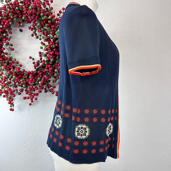 Vintage 1970s Jerell of Texas Short sleeve open cardigan - Picture 4 of 7